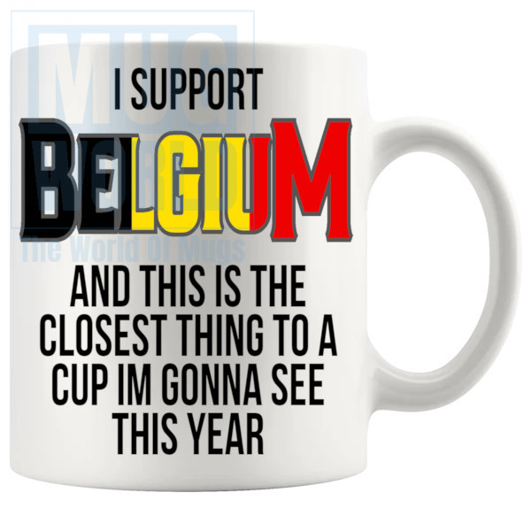 Belgium Euro Mug