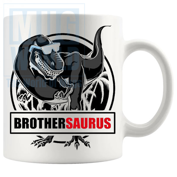 Brothersaurus mug