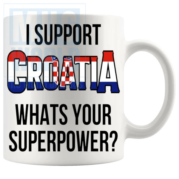 Croatia Supporter Euro Mug