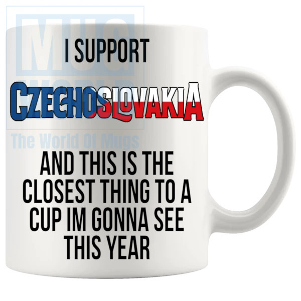 Czechoslovakia Euro Mug