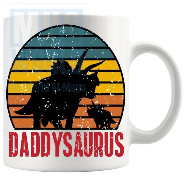 Daddysaurus Mug Design 2