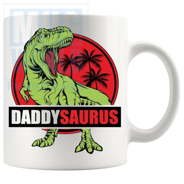 Daddysaurus Mug Design 3