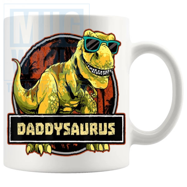 Daddysaurus Mug Design 4