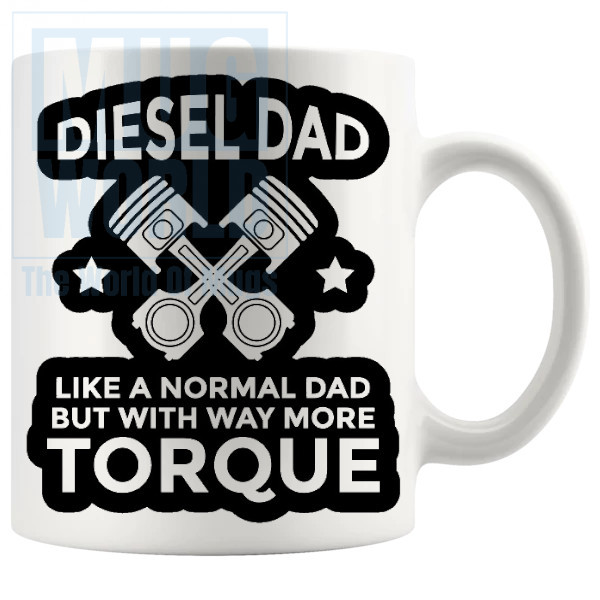 Diesel Dad Mug Novelty Handmade Gifts