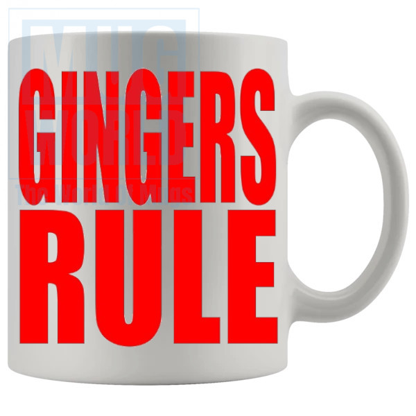 Gingers Rule Mug