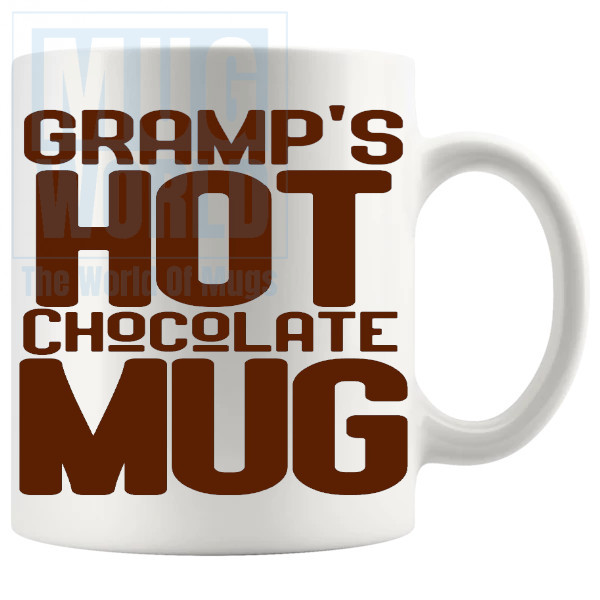 Gramps hot chocolate mug