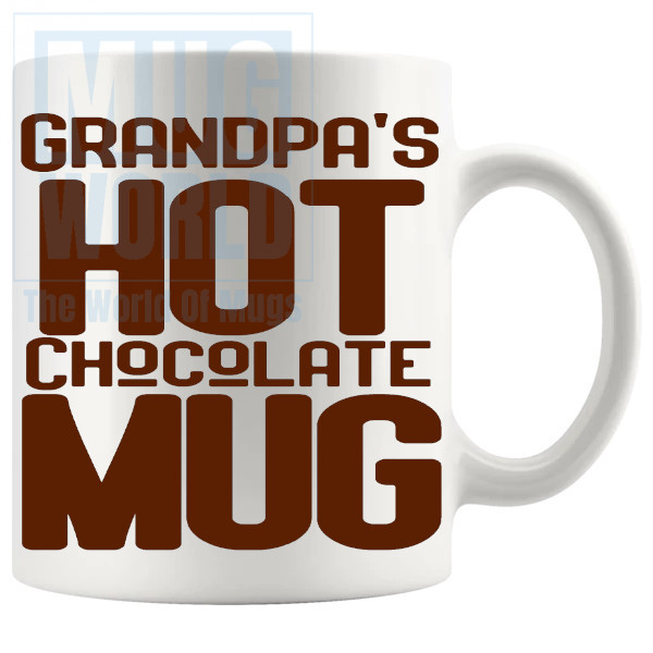 Grandpas hot chocolate mug