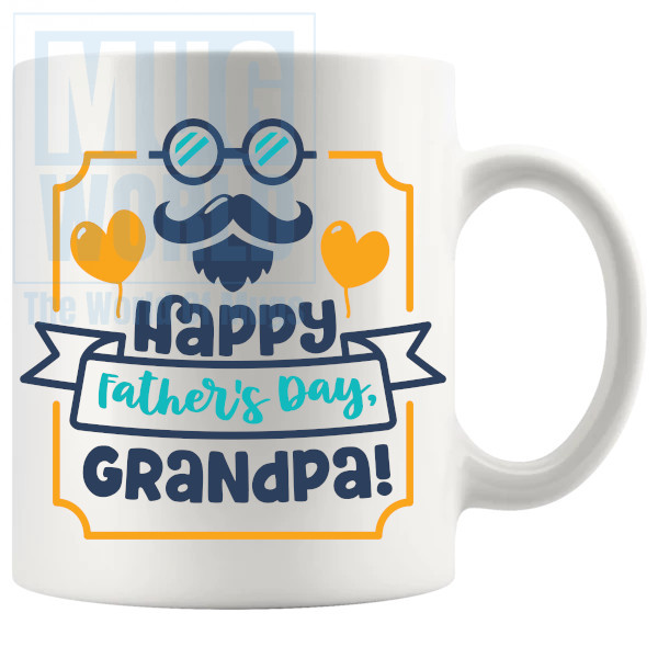 Happy Fathersday Grandpa Mug