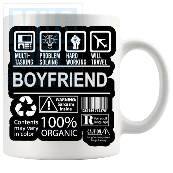 Hard Working Boyfriend Mug