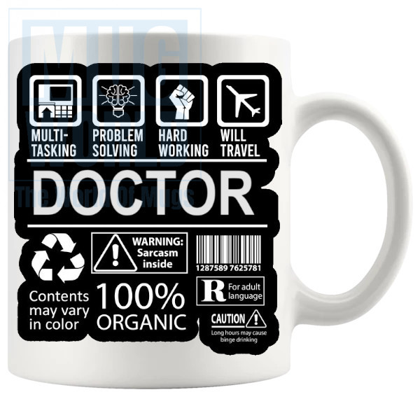 Hard Working Doctor Mug