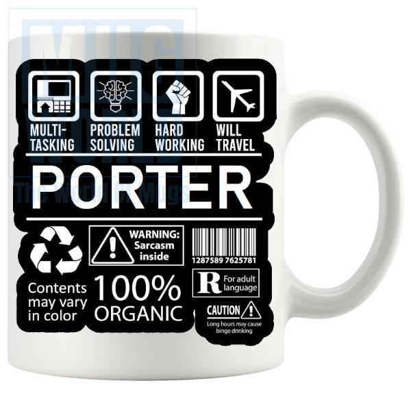 Hard Working Porter Mug