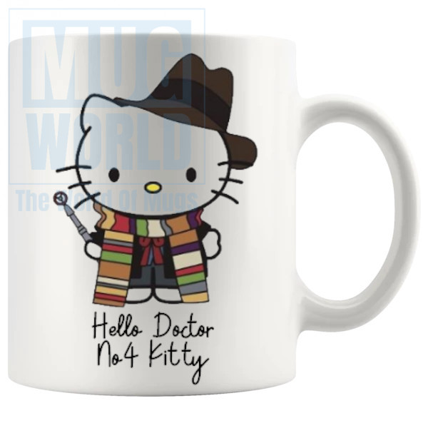 Hello Dr No4 Mug Hello Kitty Inspired Gifts