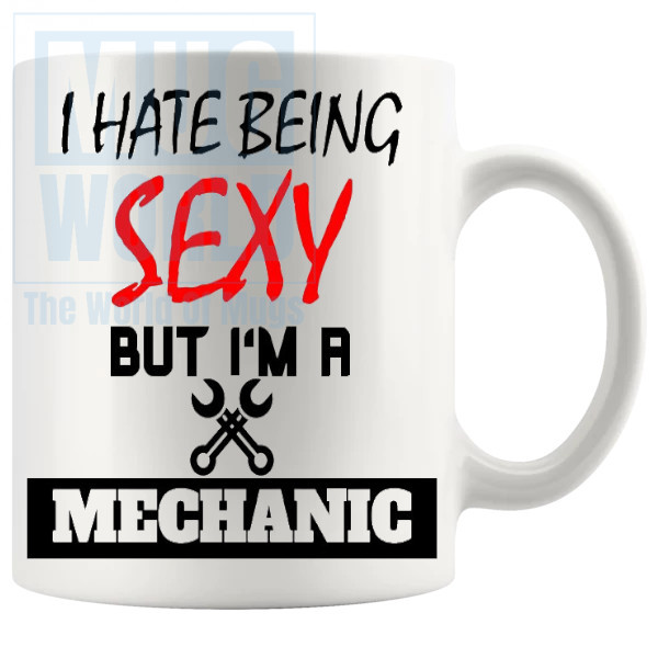 I Hate Being Sexy 2 Mug Novelty Handmade Gifts