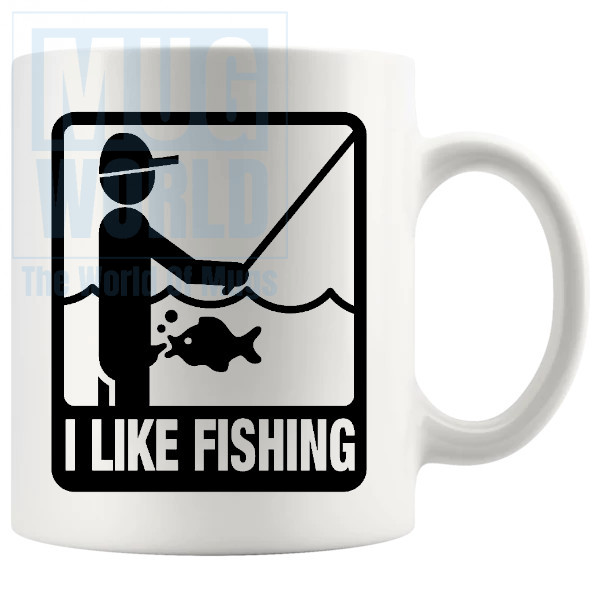 I Like Fishing Mug