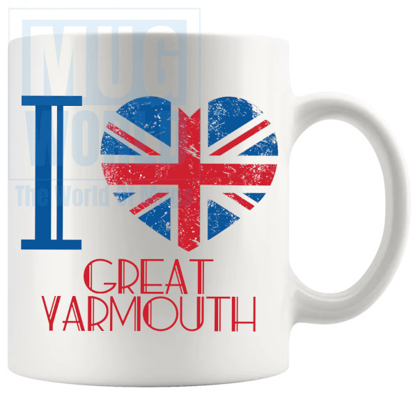 I LOVE GREAT YARMOUTH MUG