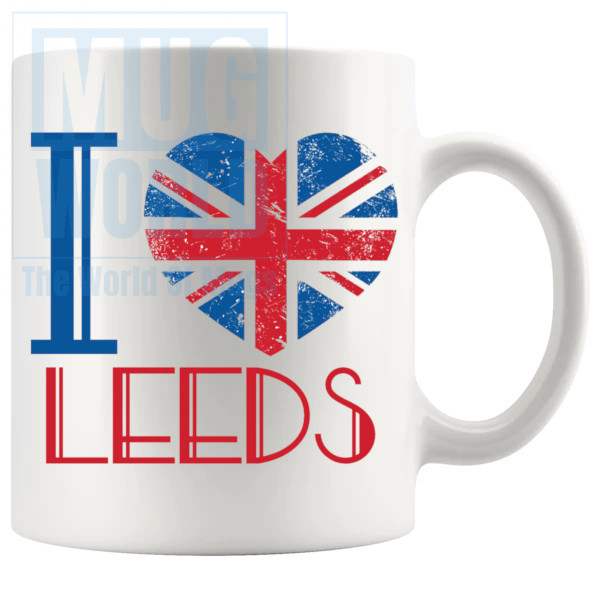 I LOVE LEEDS MUG