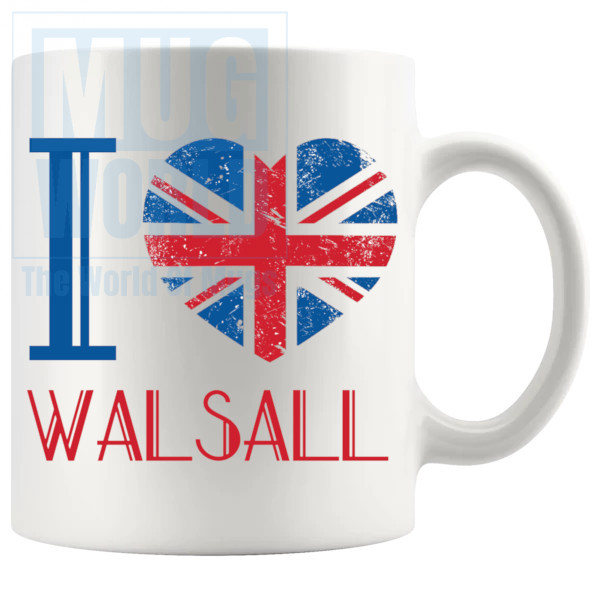 I LOVE WALSALL MUG