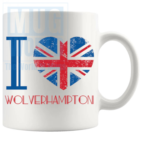 I LOVE WOLVERHAMPTON MUG