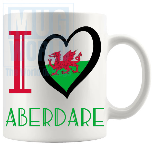 I Love Aberdare Mug