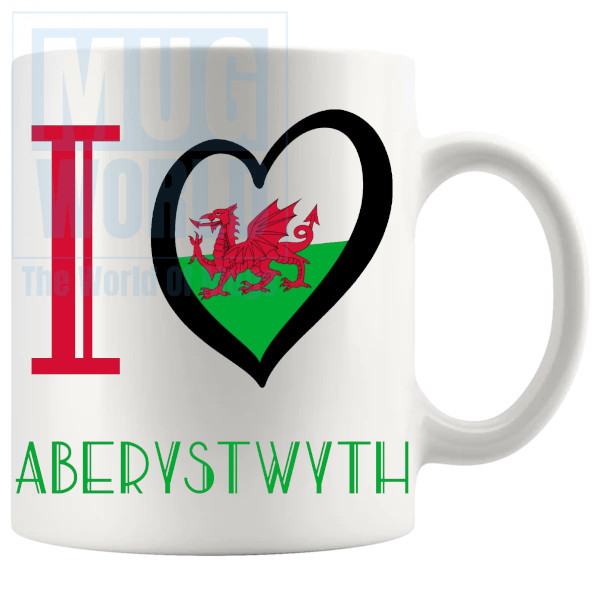 I Love Aberystwyth Mug