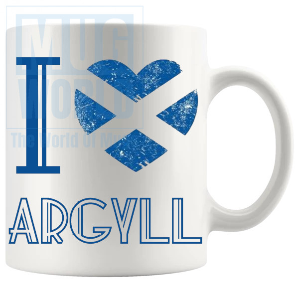 I Love Argyll Mug