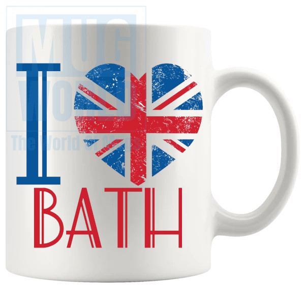 I Love Bath Mug