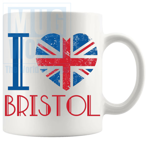 I Love Bristol Mug