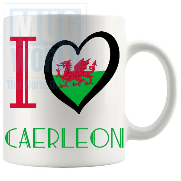 I Love Caerleon Mug