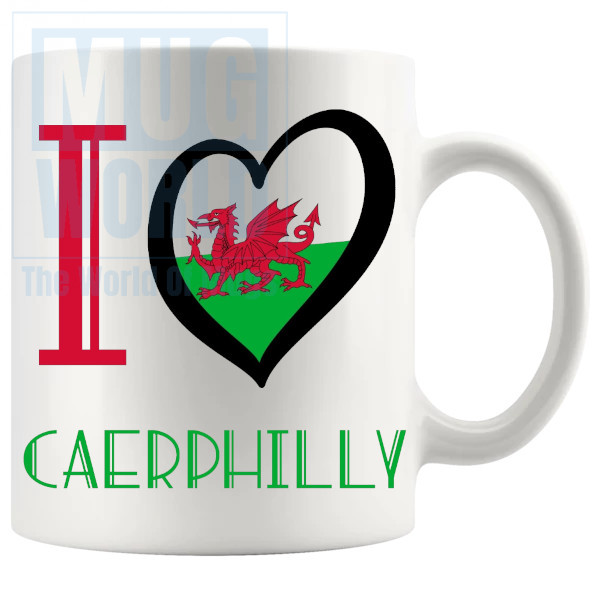 I Love Caerphilly Mug