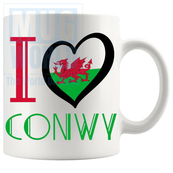 I Love Conwy Mug