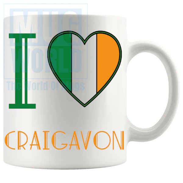 I Love Craigavon Mug