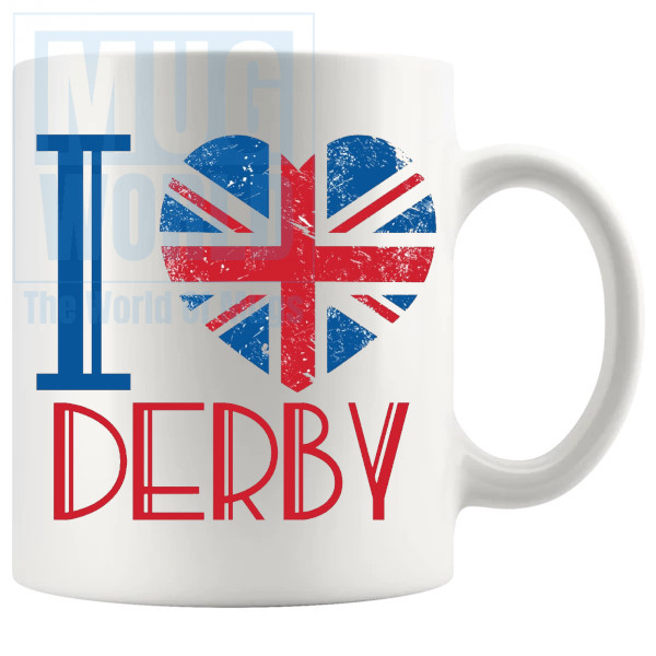 I Love Derby Mug