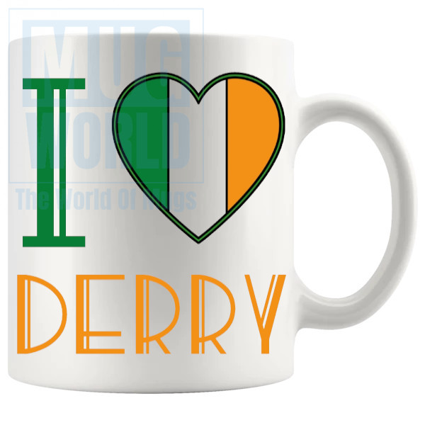 I Love Derry Mug