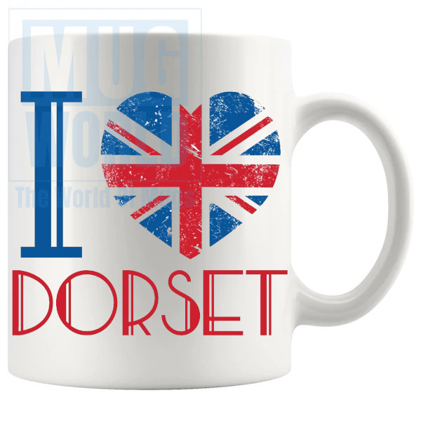 I Love Dorset Mug