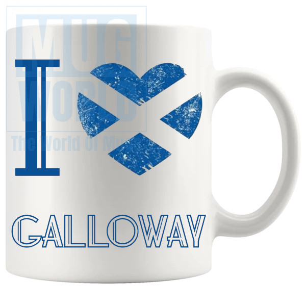 I Love Galloway Mug