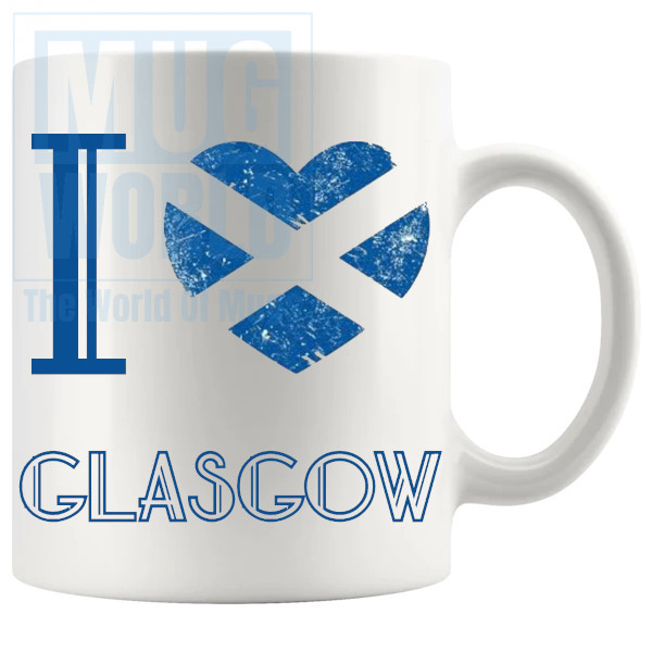 I Love Glasgow Mug