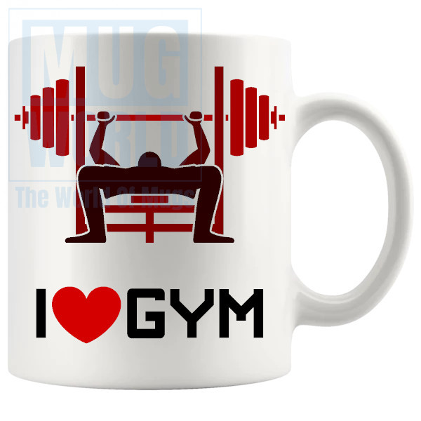 I Love Gym Mug v2