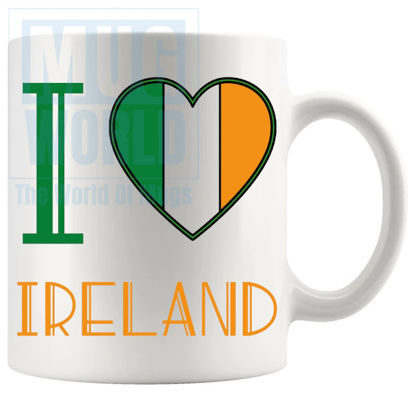 I Love Ireland Mug