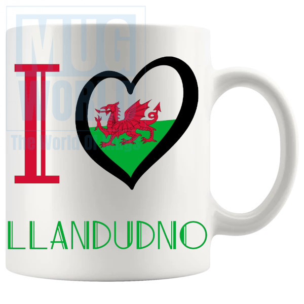 I Love Llandudno Mug