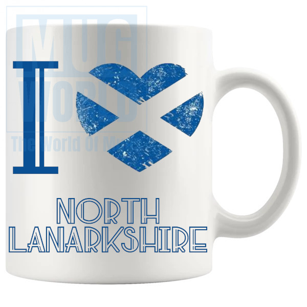 I Love North Lanarkshire Mug