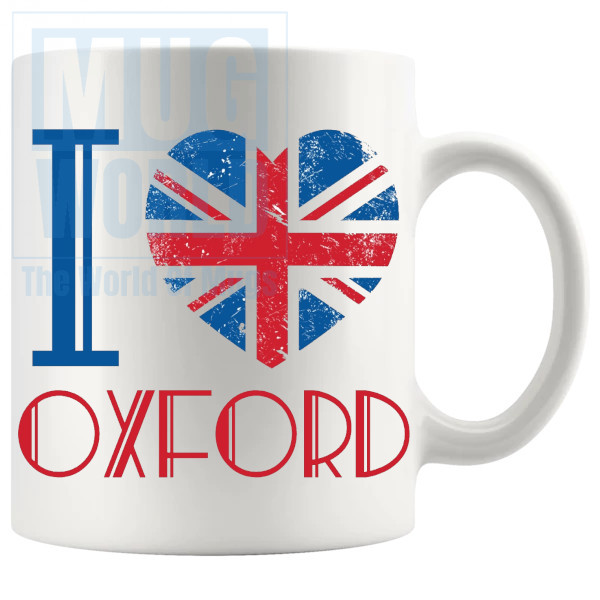 I Love Oxford Mug