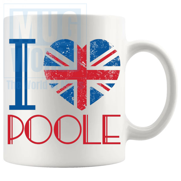 I Love Poole Mug