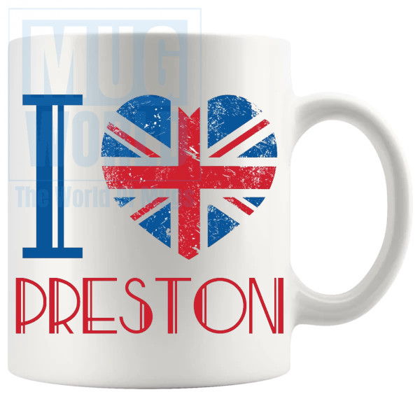 I Love Preston Mug