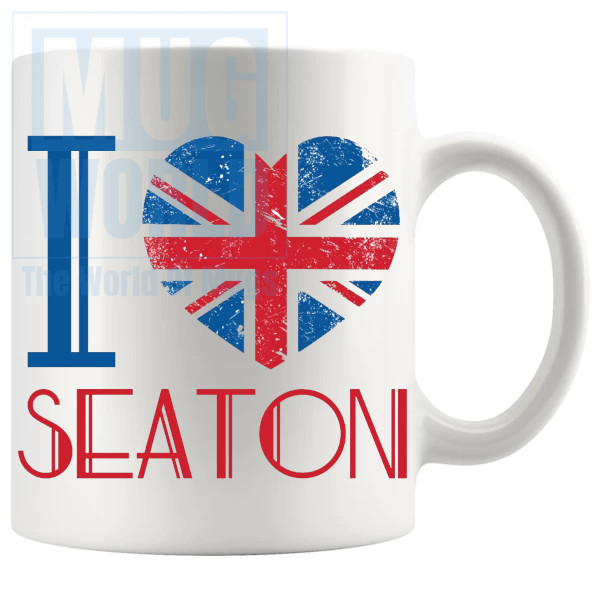 I Love Seaton Mug