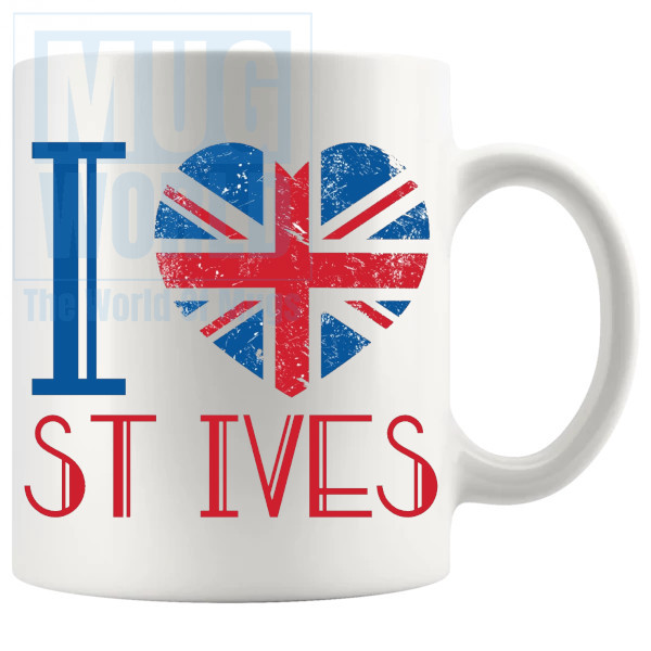 I Love St Ives Mug