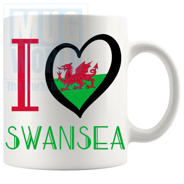 I Love Swansea Mug