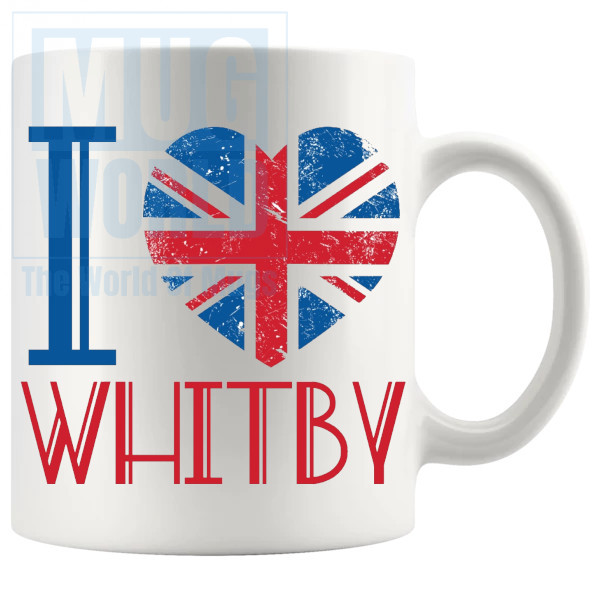 I Love Whitby Mug