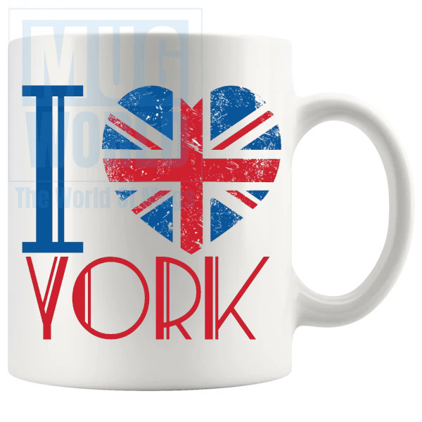 I Love York Mug