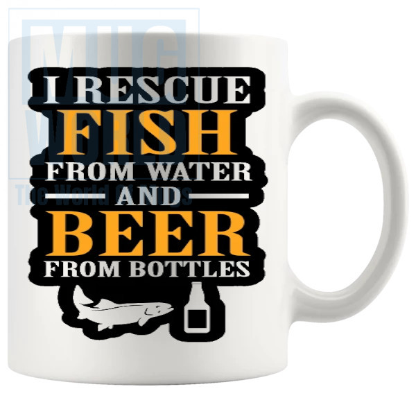 I Rescue Fish From Water Mug