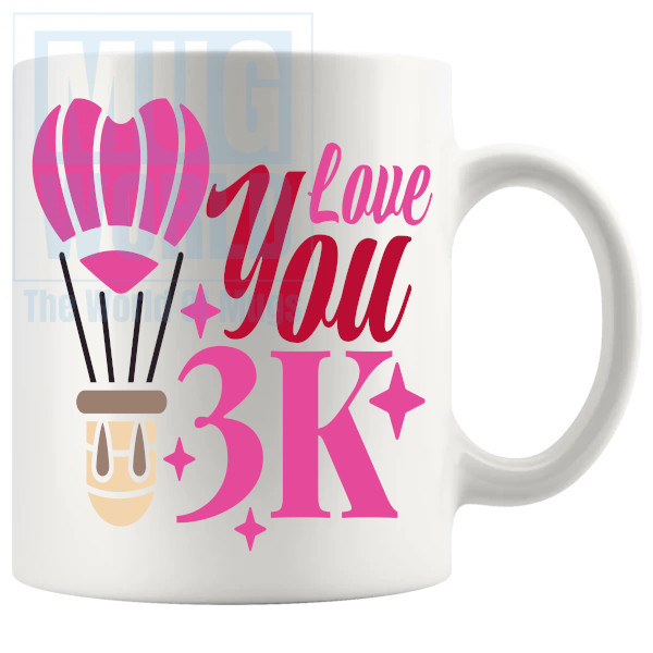 Love You 3k Mug